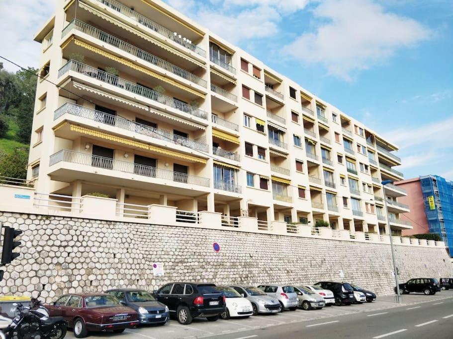 Vintage Flat On Villefranche Bay - Free Car Park Esterno foto