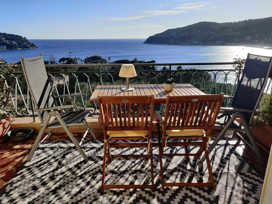 Vintage Flat On Villefranche Bay - Free Car Park Esterno foto