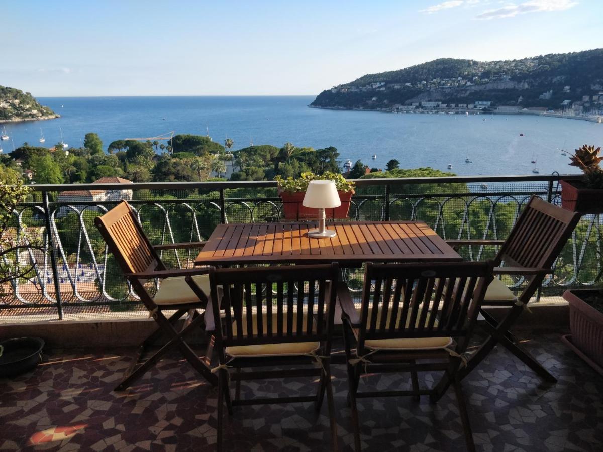 Vintage Flat On Villefranche Bay - Free Car Park Esterno foto