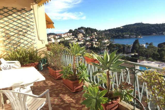 Vintage Flat On Villefranche Bay - Free Car Park Esterno foto