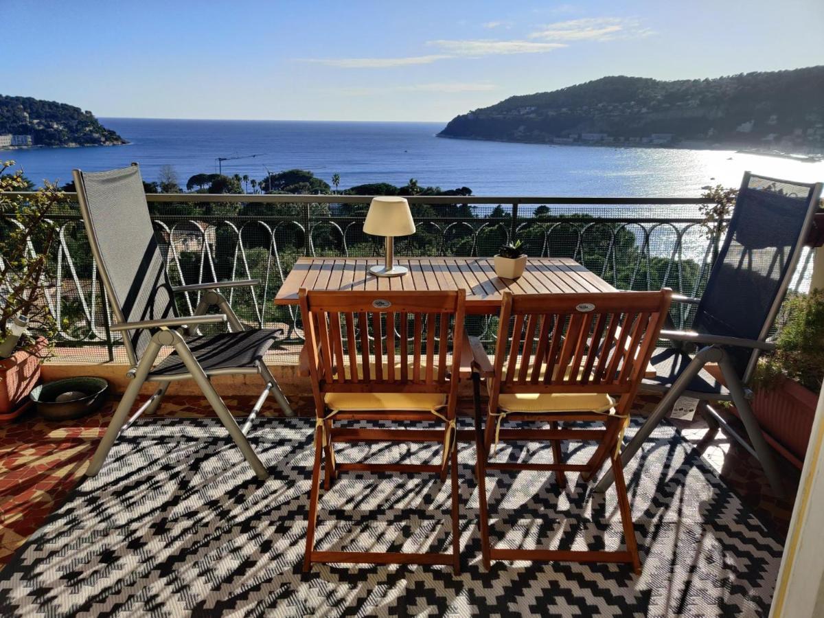 Vintage Flat On Villefranche Bay - Free Car Park Esterno foto